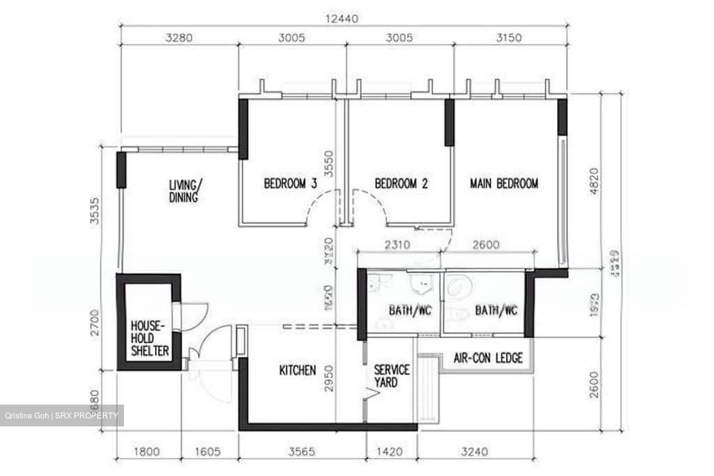Blk 113A Alkaff Oasis (Toa Payoh), HDB 4 Rooms #626162301